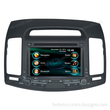 7 Inch TFT LCD Touch Screen Car DVD GPS Navigation System for Hyundai Elantra with Bluetooth+Radio+iPod+Video